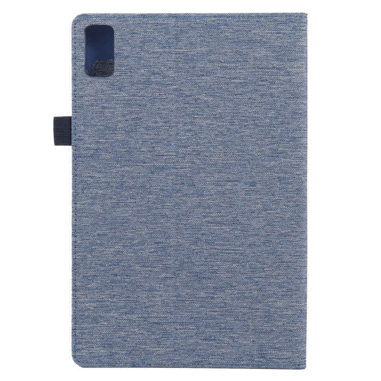 For Huawei Matepad 10.4 Horizontal Flip TPU + Fabric PU Leather Protective Case with Name Card Cl...
