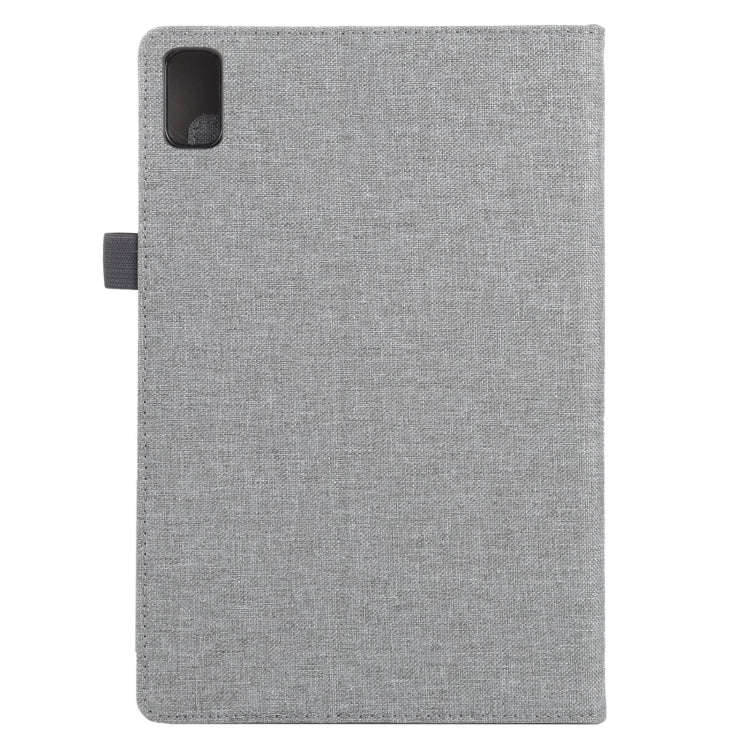 For Huawei Matepad 10.4 Horizontal Flip TPU + Fabric PU Leather Protective Case with Name Card Cl...