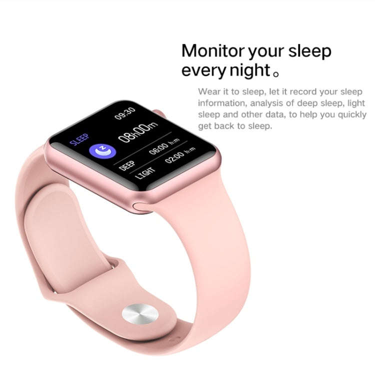 P10 1.3inch IPS Color Screen Smart Watch IP67 Waterproof,Support Call Reminder/Heart Rate Monitor...