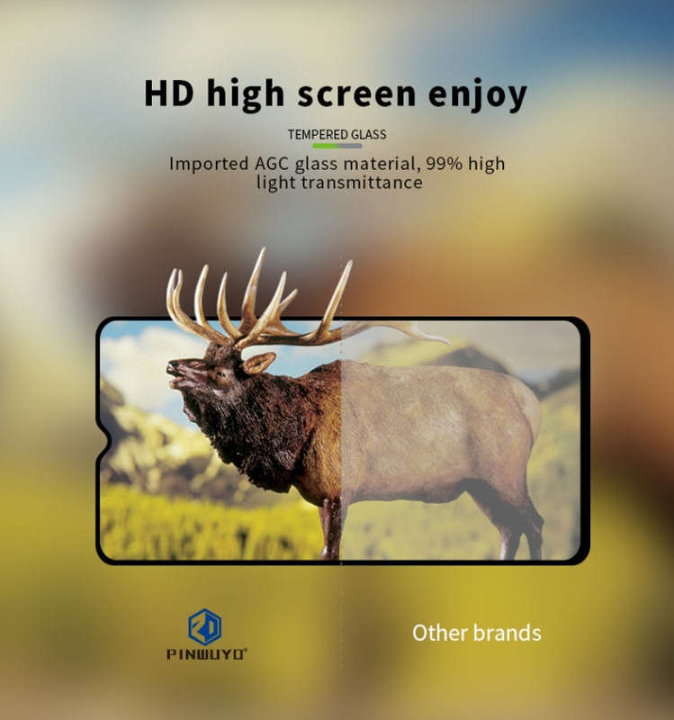 PINWUYO 9H 2.5D Full Screen Tempered Glass Film for OnePlus 6T