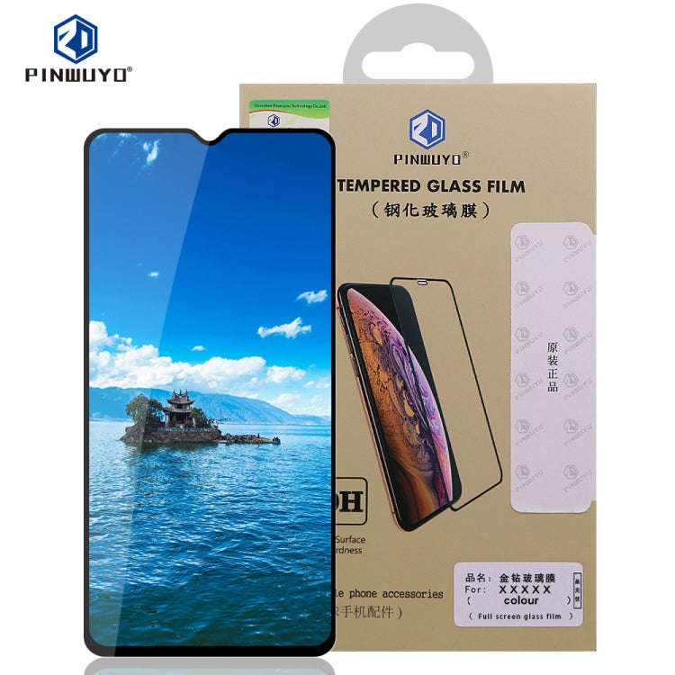 PINWUYO 9H 2.5D Full Screen Tempered Glass Film for OnePlus 6T