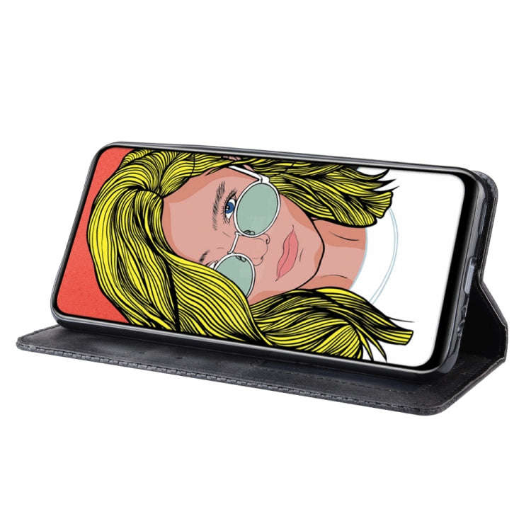 Magnetic Buckle Retro Crazy Horse Texture Horizontal Flip Leather Case for Huawei P Smart Z , wit...