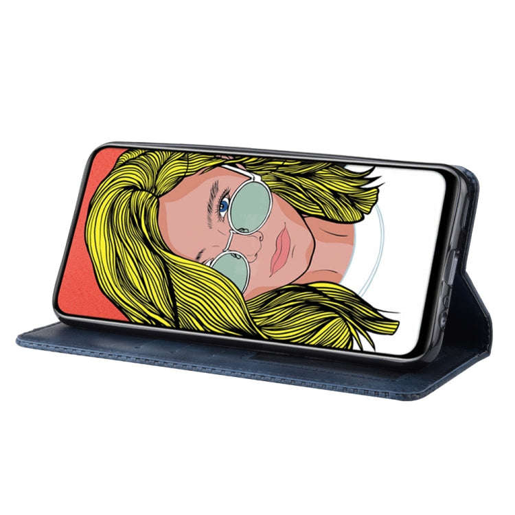 Magnetic Buckle Retro Crazy Horse Texture Horizontal Flip Leather Case for Huawei P Smart Z , wit...