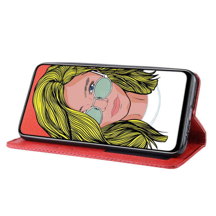 Magnetic Buckle Retro Crazy Horse Texture Horizontal Flip Leather Case for Huawei P Smart Z , wit...