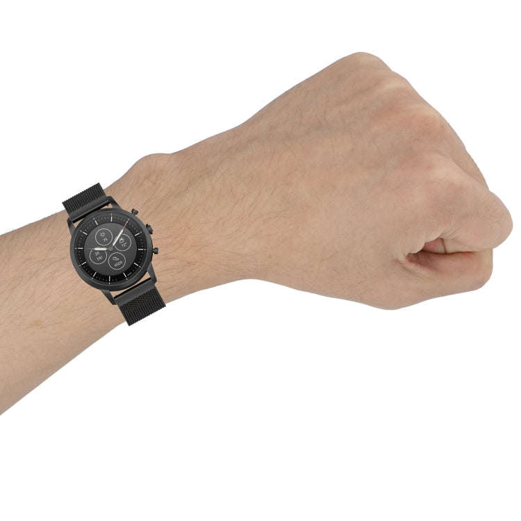 For Huawei GT/GT2 46mm/ Galaxy Watch 46mm/ Fossil Fossil Gen 5 Carlyle 46mm 22mm Stainless Steel ...
