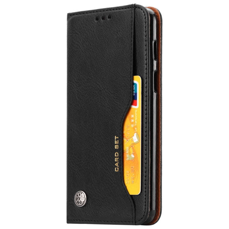 Knead Skin Texture Horizontal Flip Leather Case for OnePlus 6, with Photo Frame & Holder & Card S...
