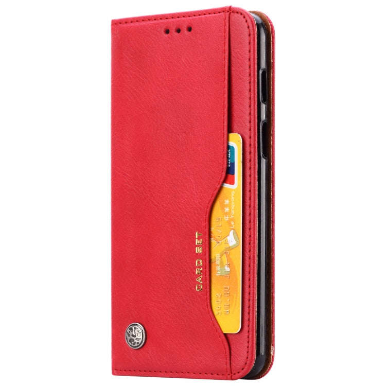 Knead Skin Texture Horizontal Flip Leather Case for OnePlus 6, with Photo Frame & Holder & Card S...