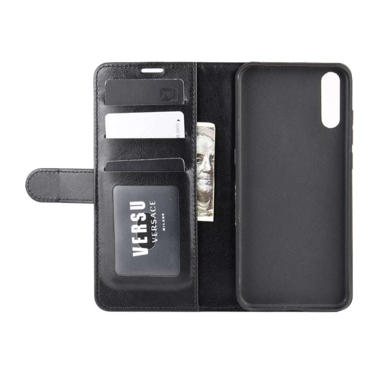 For Wiko view 4/ 4 lite R64 Texture Single Horizontal Flip Protective Case with Holder & Card Slo...