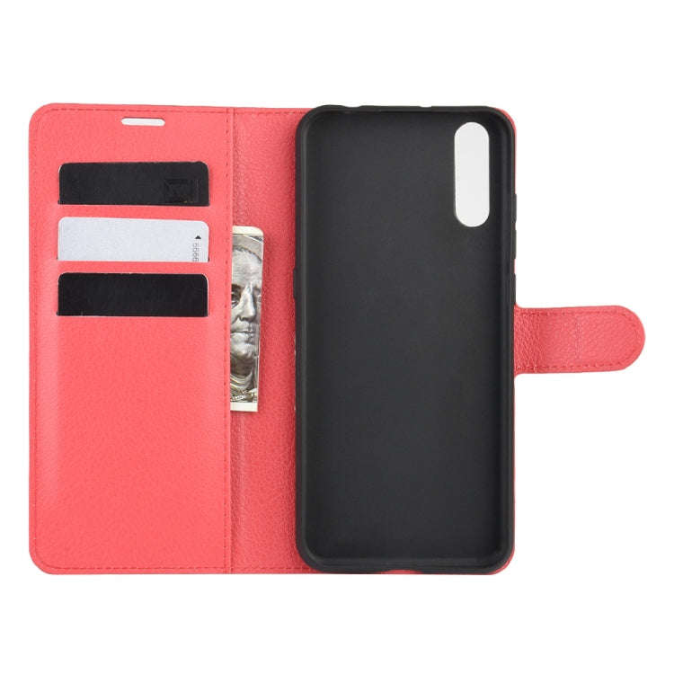 For Wiko view 4/ 4 lite Litchi Texture Horizontal Flip Protective Case with Holder & Card Slots &...