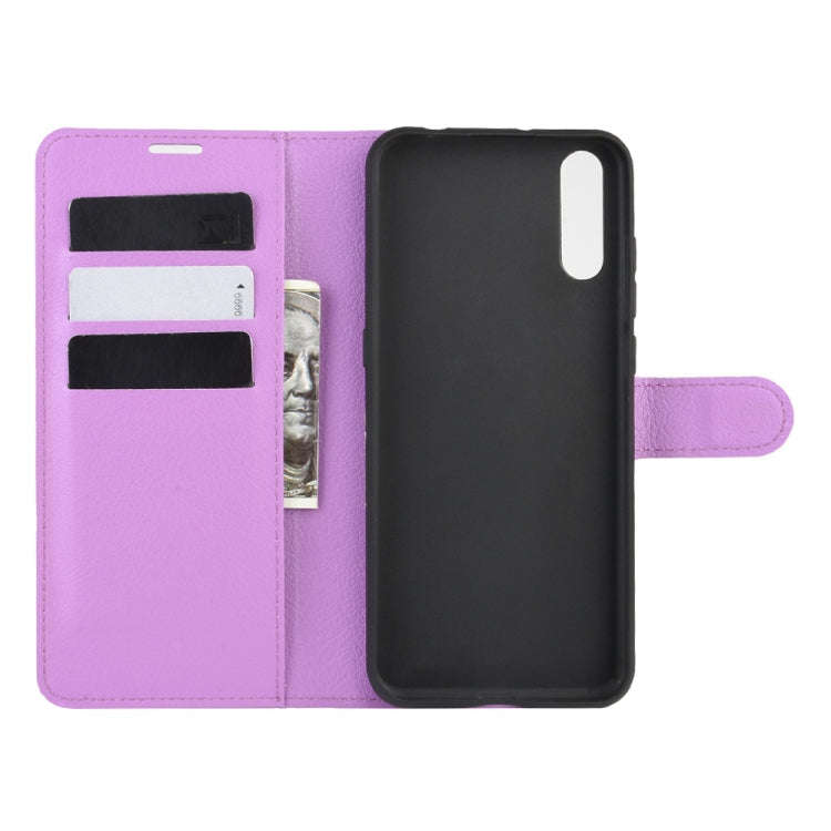 For Wiko view 4/ 4 lite Litchi Texture Horizontal Flip Protective Case with Holder & Card Slots &...