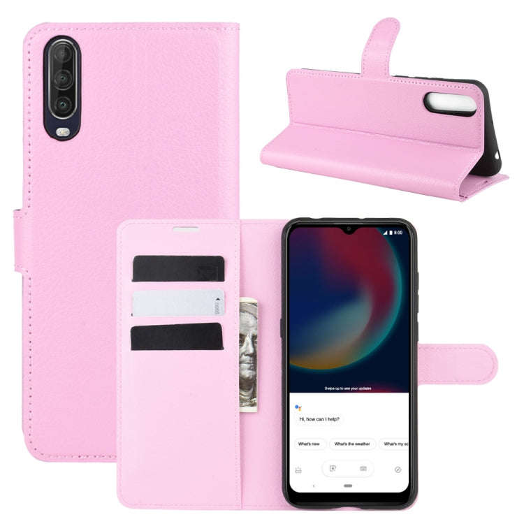 For Wiko view 4/ 4 lite Litchi Texture Horizontal Flip Protective Case with Holder & Card Slots &...