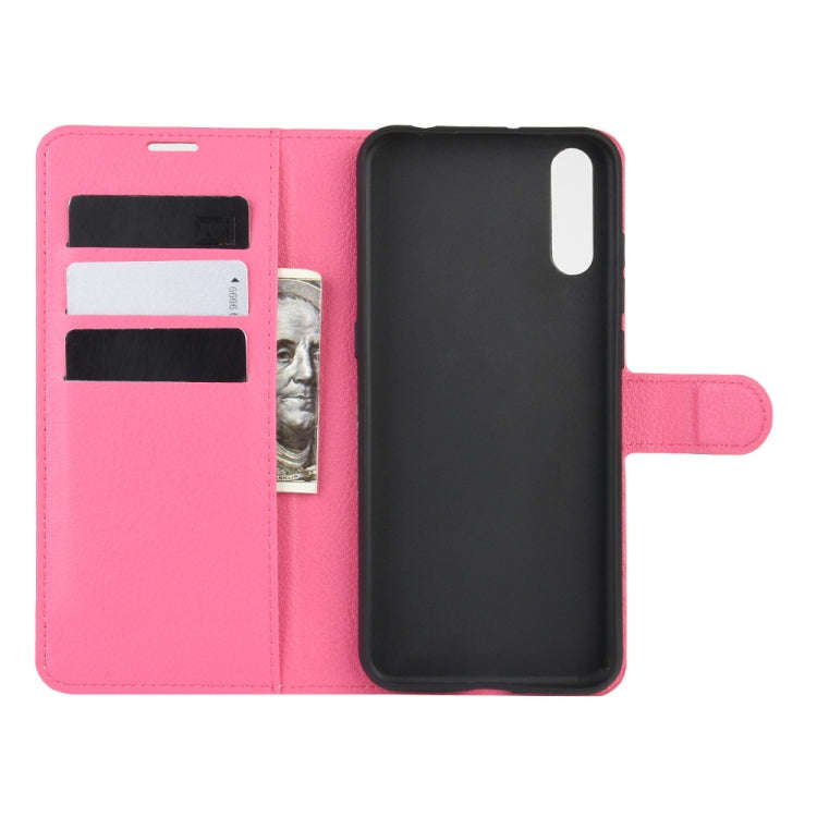 For Wiko view 4/ 4 lite Litchi Texture Horizontal Flip Protective Case with Holder & Card Slots &...