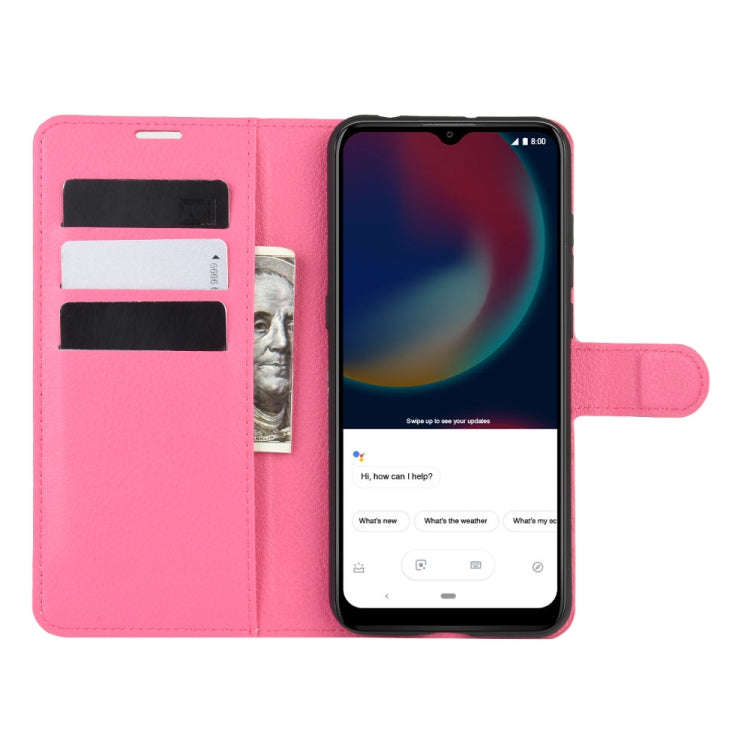 For Wiko view 4/ 4 lite Litchi Texture Horizontal Flip Protective Case with Holder & Card Slots &...