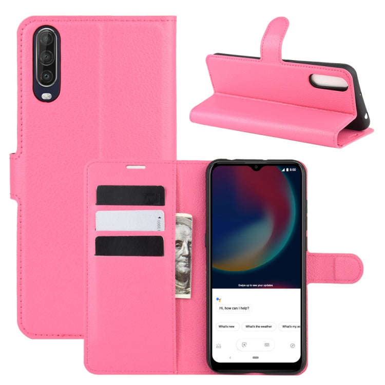 For Wiko view 4/ 4 lite Litchi Texture Horizontal Flip Protective Case with Holder & Card Slots &...