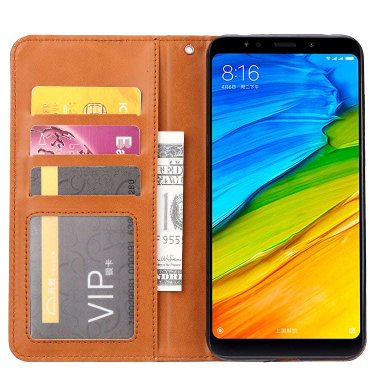 Knead Skin Texture Horizontal Flip Leather Case for OnePlus 6T, with Photo Frame & Holder & Card ...
