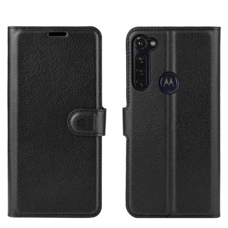 For Motorola Moto G Stylus Litchi Texture Horizontal Flip Protective Case with Holder & Card Slot...