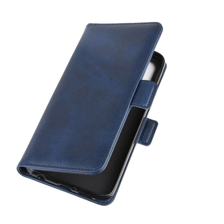 For Motorola Moto G Stylus Dual-side Magnetic Buckle Horizontal Flip Leather Case with Holder & C...