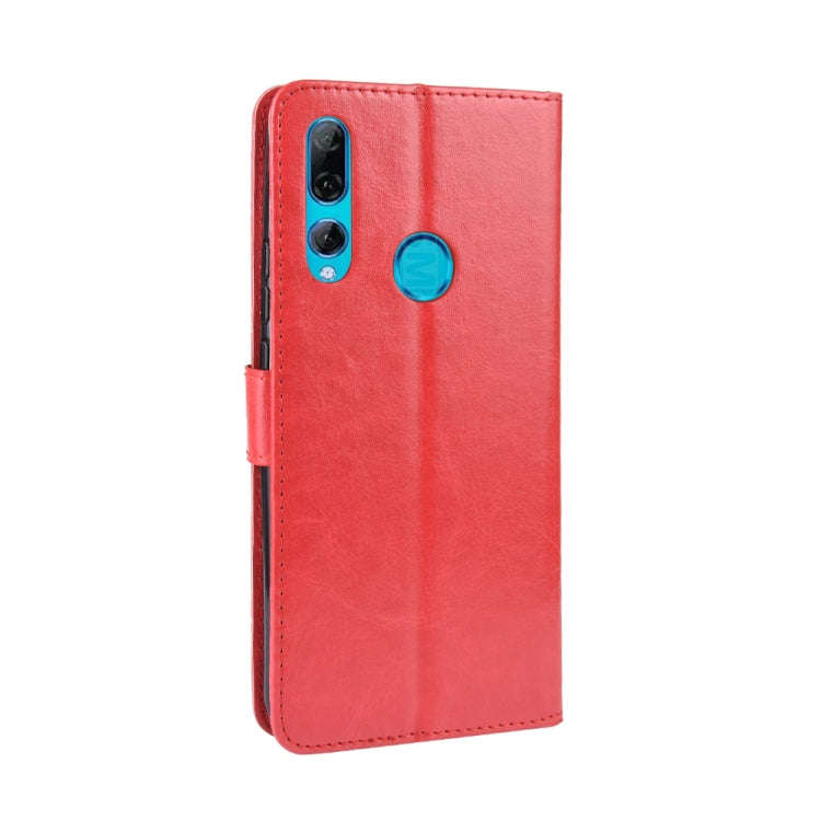 Retro Crazy Horse Texture Horizontal Flip Leather Case for Huawei Y9 Prime (2019), with Holder & ...
