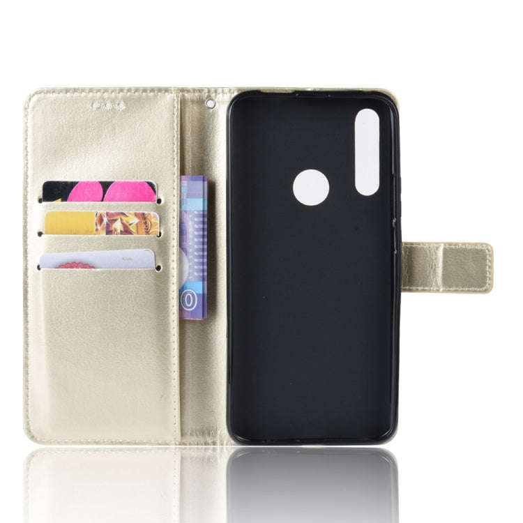 Retro Crazy Horse Texture Horizontal Flip Leather Case for Huawei Y9 Prime (2019), with Holder & ...