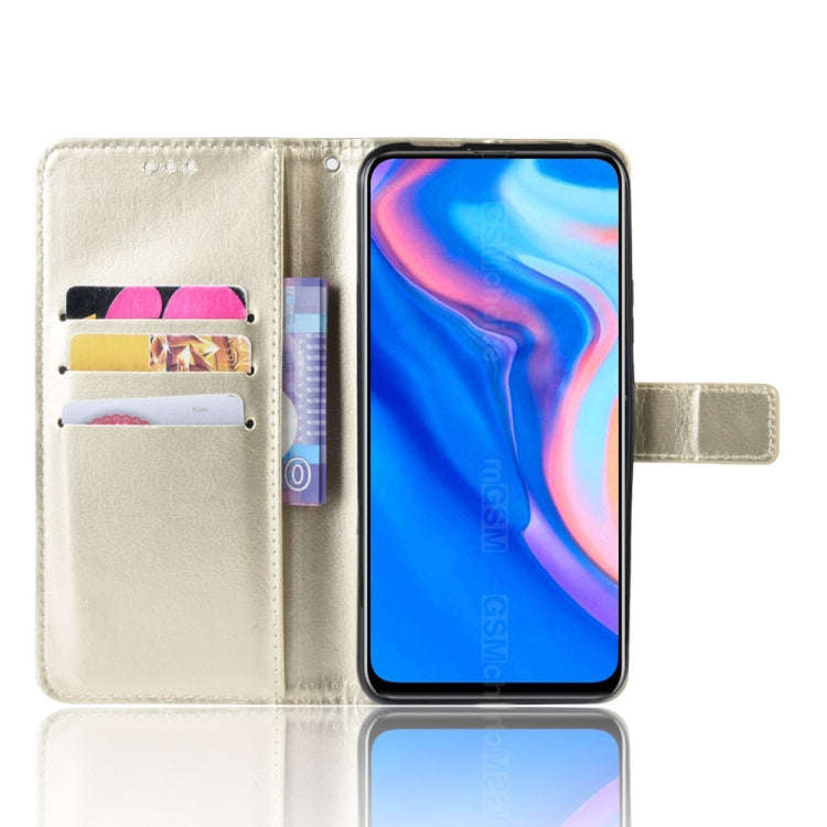 Retro Crazy Horse Texture Horizontal Flip Leather Case for Huawei Y9 Prime (2019), with Holder & ...
