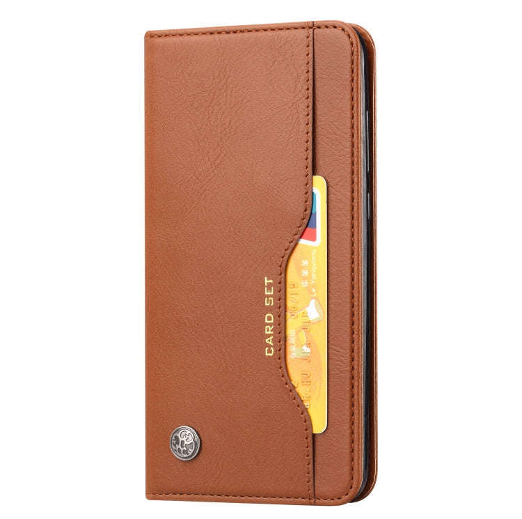 Knead Skin Texture Horizontal Flip Leather Case for OnePlus 7 Pro, with Photo Frame & Holder & Ca...