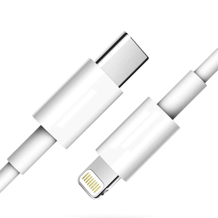 XJ-58 PD 18W USB-C / Type-C to 8 Pin Flash Charging Data Cable, Cable Length: 1m