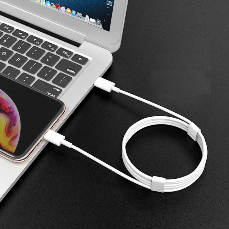 XJ-58 PD 18W USB-C / Type-C to 8 Pin Flash Charging Data Cable, Cable Length: 2m