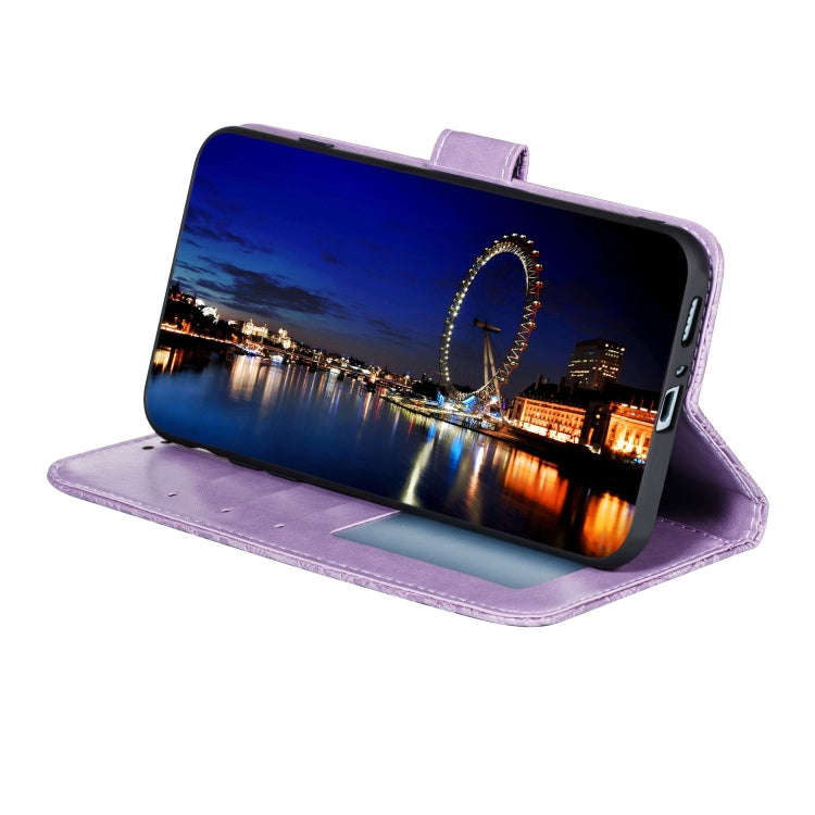 For Huawei Honor X10 Lace Flower Embossing Pattern Horizontal Flip Leather Case , with Holder & C...