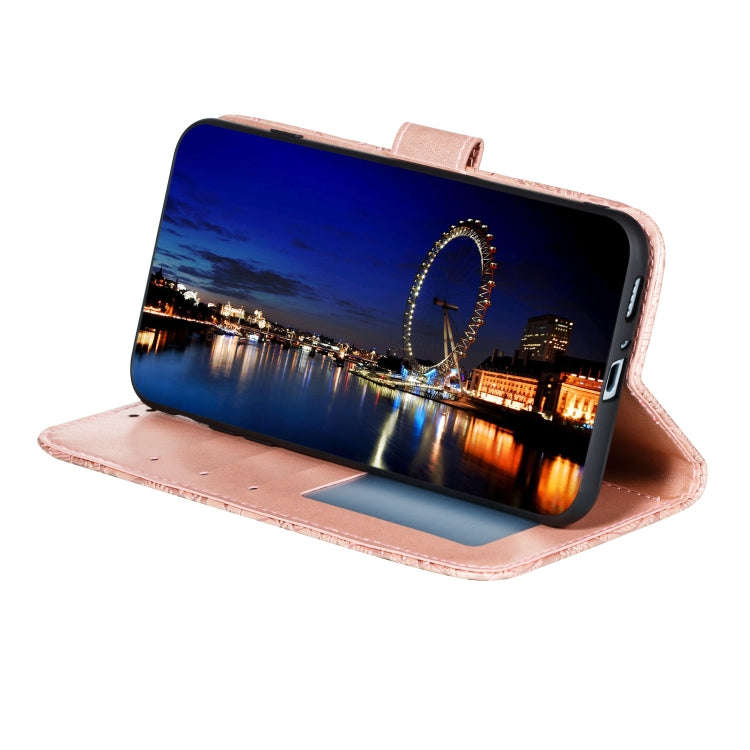 For Huawei Honor X10 Lace Flower Embossing Pattern Horizontal Flip Leather Case , with Holder & C...