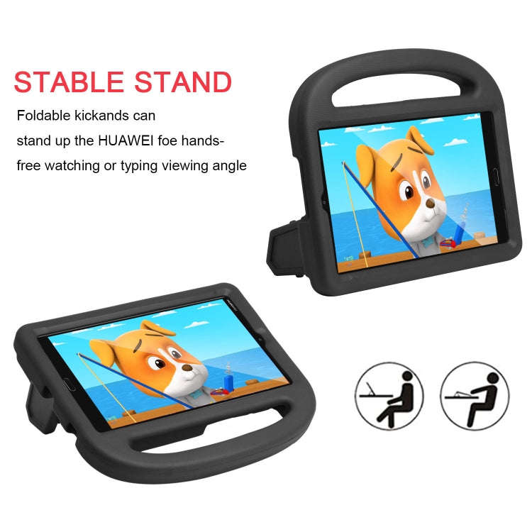 For Huawei MediaPad M5/M6 8.0 Sparrow Pattern EVA Children''''s Fall Protection Case With Retract...