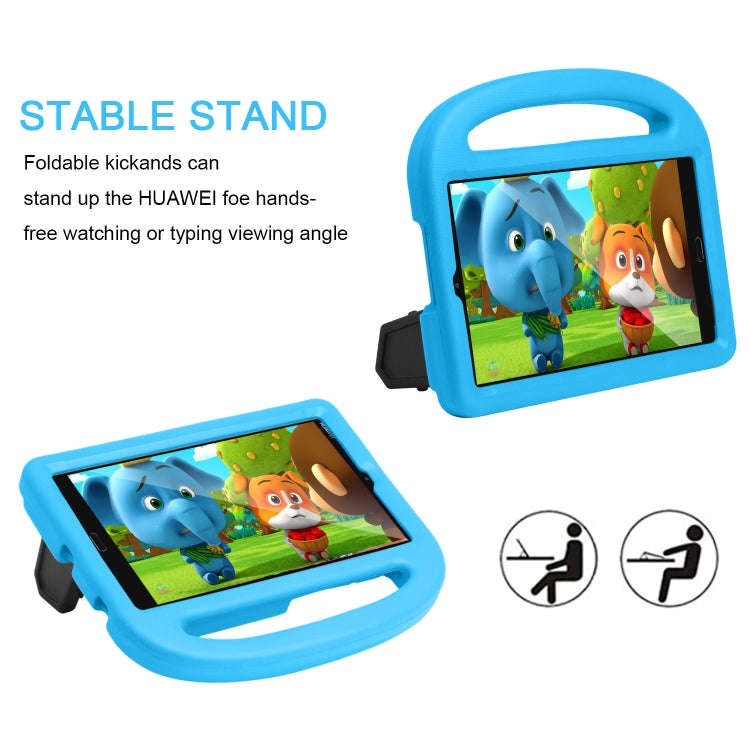 For Huawei MediaPad M5/M6 8.0 Sparrow Pattern EVA Children''s Fall Protection Case With Retractab...