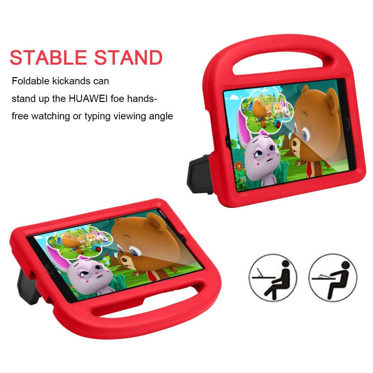 For Huawei MediaPad M5/M6 8.0 Sparrow Pattern EVA Children''s Fall Protection Case With Retractab...