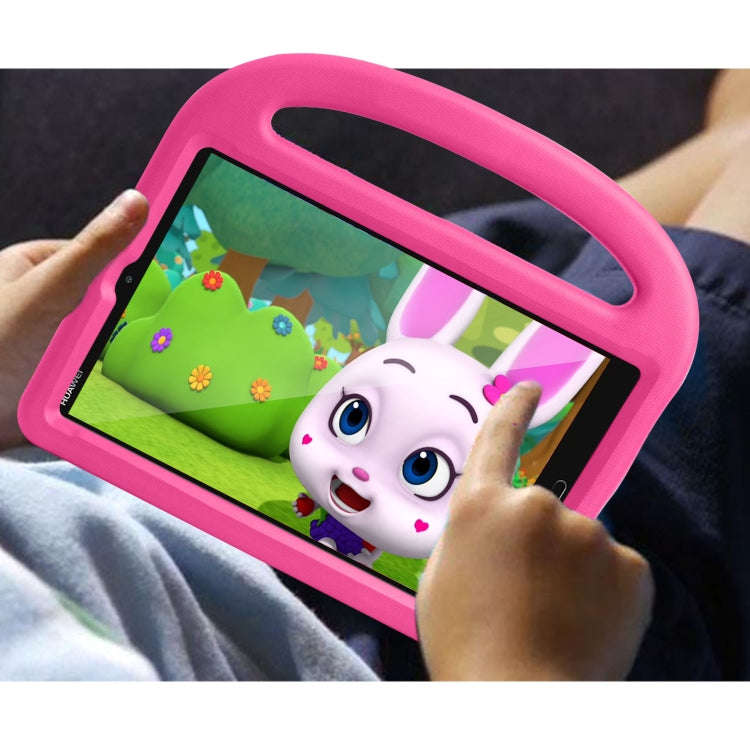 For Huawei MediaPad M5/M6 8.0 Sparrow Pattern EVA Children''s Fall Protection Case With Retractab...