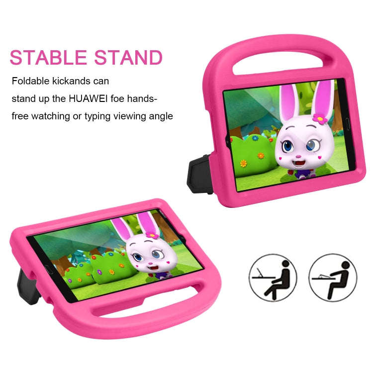 For Huawei MediaPad M5/M6 8.0 Sparrow Pattern EVA Children''s Fall Protection Case With Retractab...