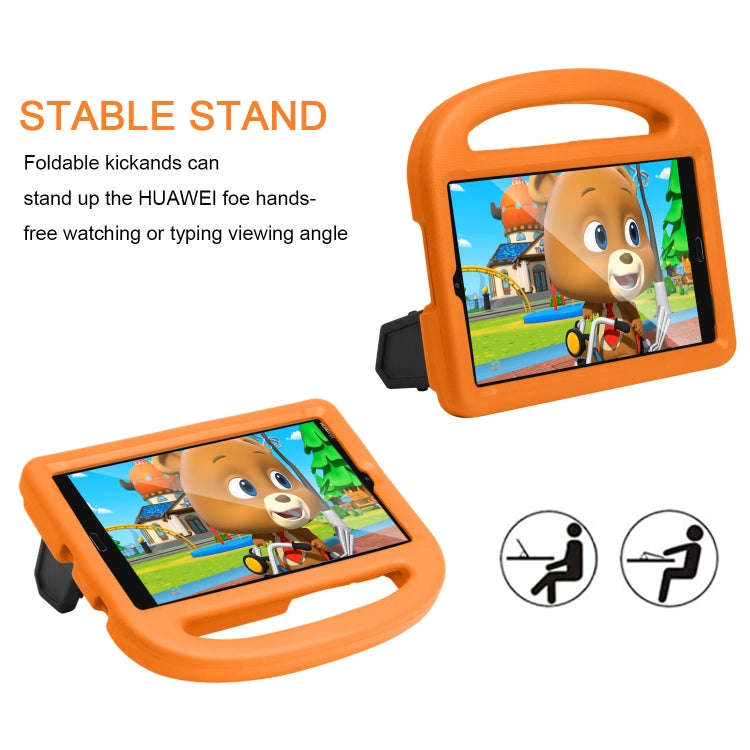 For Huawei MediaPad M5/M6 8.0 Sparrow Pattern EVA Children''s Fall Protection Case With Retractab...