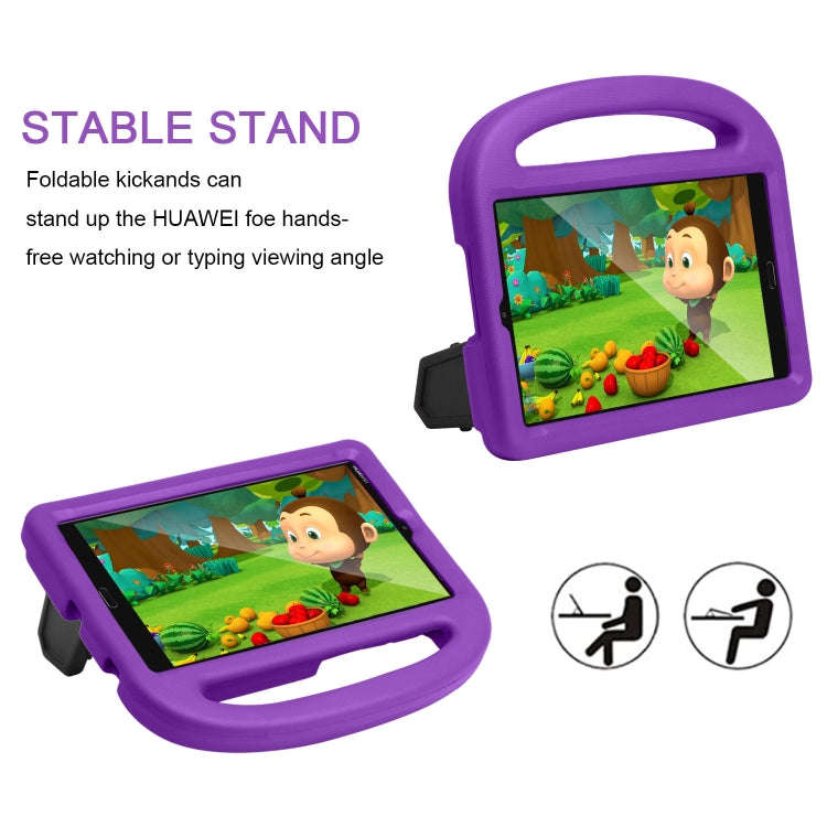 For Huawei MediaPad M5/M6 8.0 Sparrow Pattern EVA Children Fall Protection Case With Retractable ...