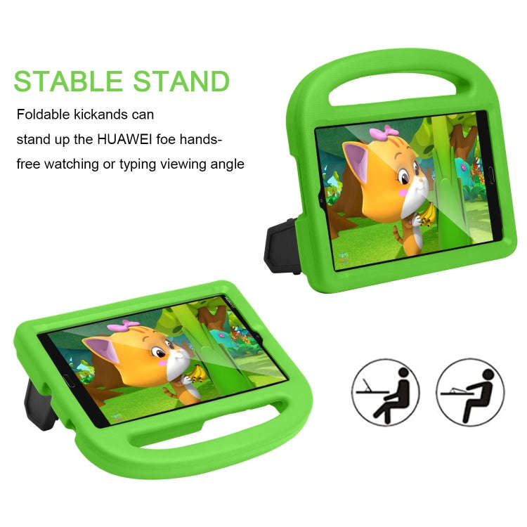 For Huawei MediaPad M5/M6 8.0 Sparrow Pattern EVA Children Fall Protection Case With Retractable ...