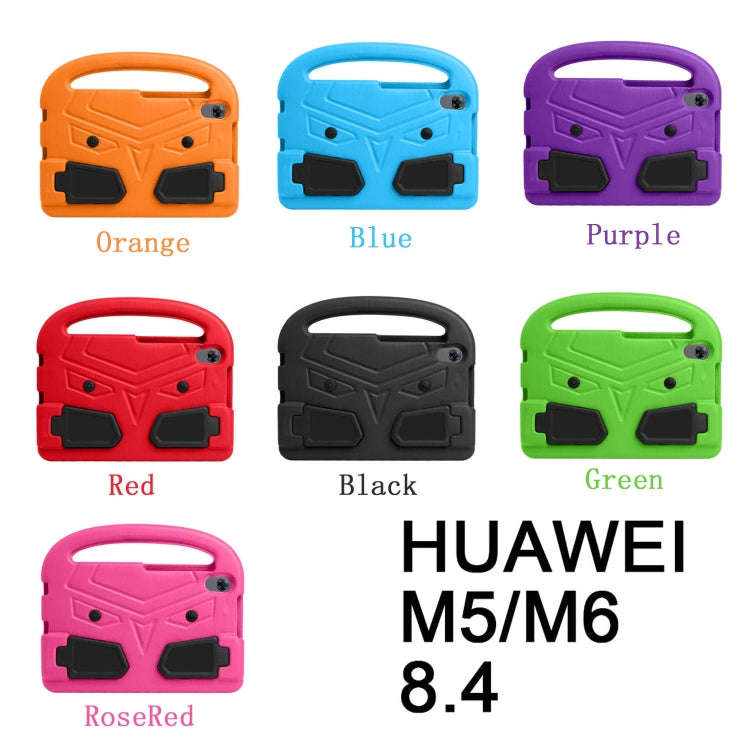For Huawei MediaPad M5/M6 8.0 Sparrow Pattern EVA Children Fall Protection Case With Retractable ...