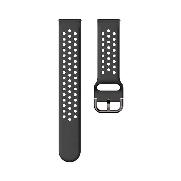 22mm For Huawei watch GT2e/GT/GT2 46MM Inner Buckle Breathable Watch Band(Black)