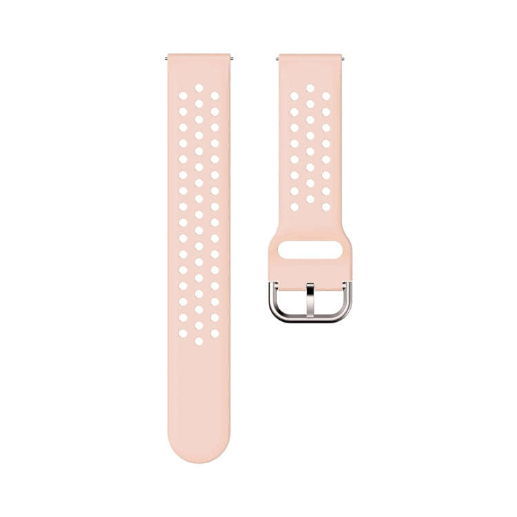 22mm For Huawei watch GT2e/GT/GT2 46MM Inner Buckle Breathable Watch Band(Pink)