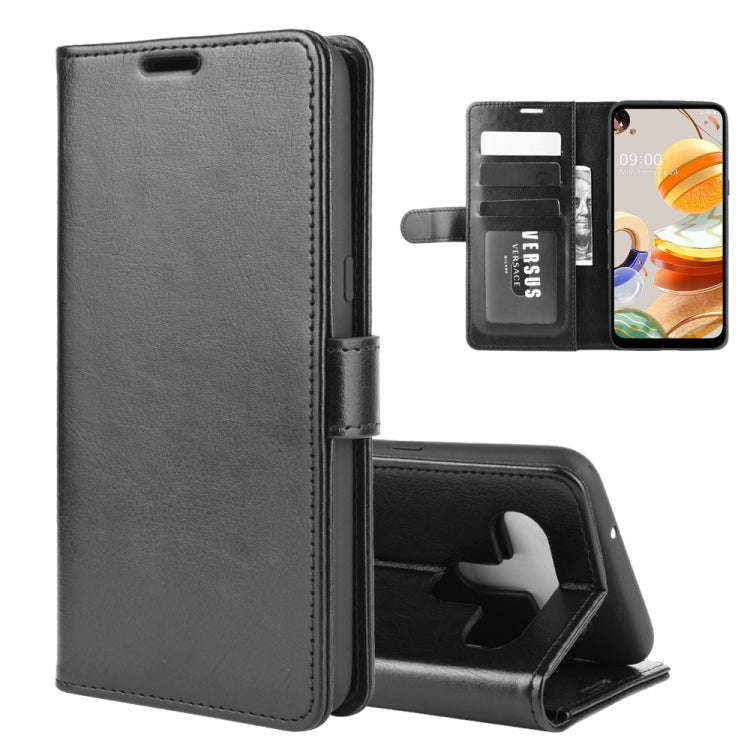 For LG K61 R64 Texture Single Horizontal Flip Protective Case with Holder & Card Slots & Wallet& ...