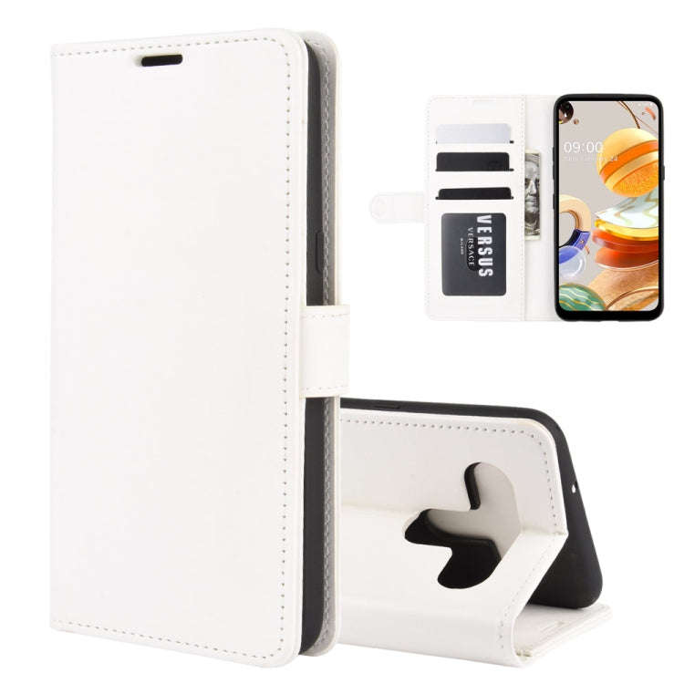 For LG K61 R64 Texture Single Horizontal Flip Protective Case with Holder & Card Slots & Wallet& ...