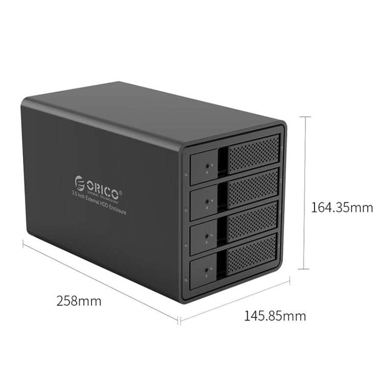 ORICO 9548RU3-BK 3.5-Inch External Hard Drive Enclosure with RAID
