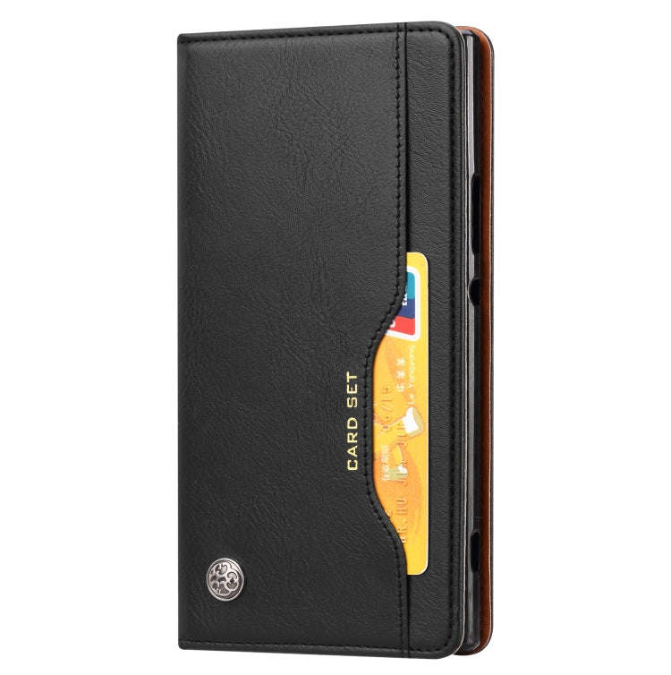 Knead Skin Texture Horizontal Flip Leather Case for Sony Xperia XA2, with Photo Frame & Holder & ...