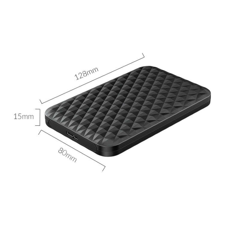 ORICO 2520U3 2.5-Inch Portable Hard Drive Enclosure(Black)