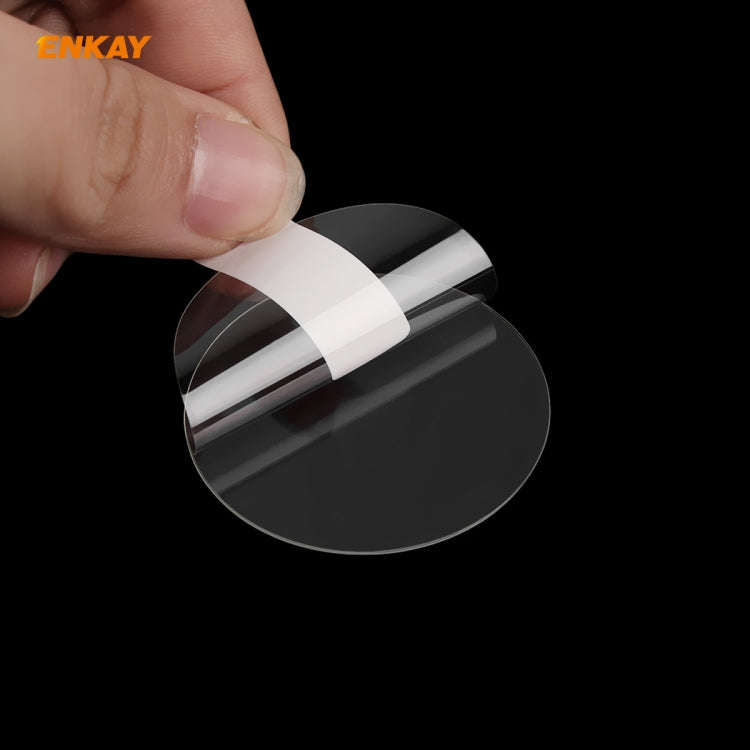For Garmin Forerunner 735 / 735XT 2 PCS ENKAY Hat-Prince 0.2mm 9H 2.15D Curved Edge Tempered Glas...