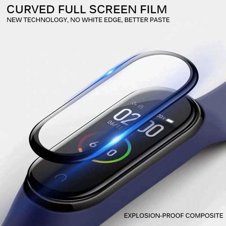 For Xiaomi Bracelet 5 Smart Watch 3D Curved Soft Edge  Full Screen Cover HD Screen Hot Bend Prote...
