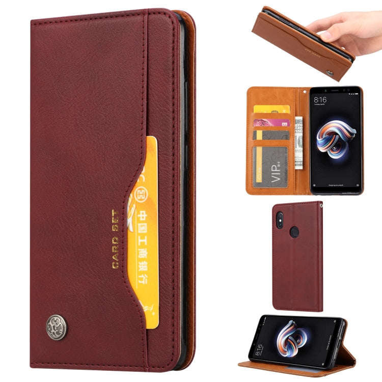 Knead Skin Texture Horizontal Flip Leather Case for HUAWEI Nova3i / P Smart+, with Photo Frame & ...