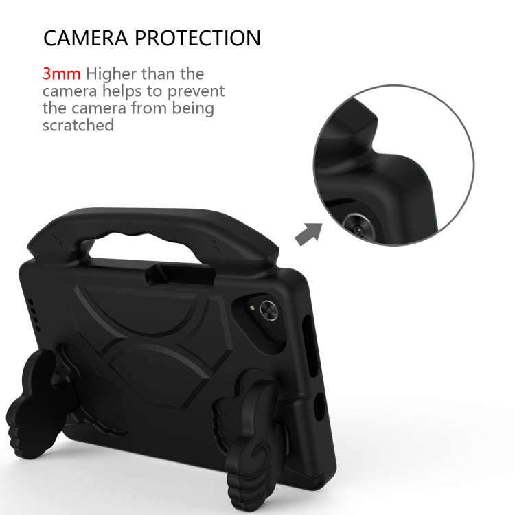 For Huawei MatePad T 8 2020 EVA Shockproof Protective Case with Thumb Holder(Black)