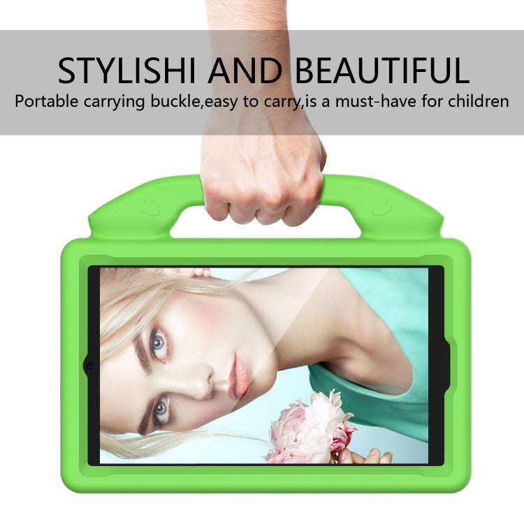 For Huawei MatePad T 8 2020 EVA Shockproof Protective Case with Thumb Holder(Green)